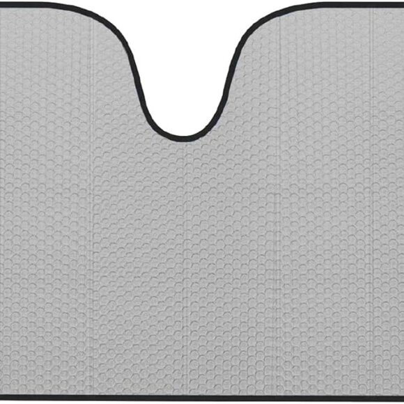 Accordion Gray Car Windshield Sun Shade - Car Sun Visor Sun Shade for Windshield - Picture 1 of 8